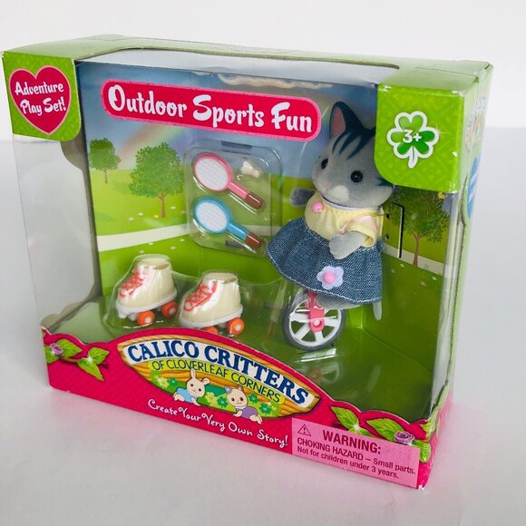Calico Critters Outdoor Sports Fun New in Box - Picture 14 of 15